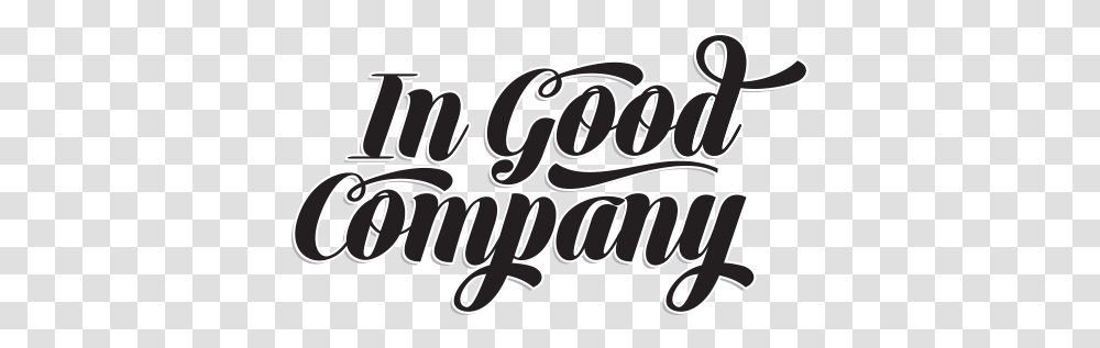 In Good Company Subscribe, Label, Word, Alphabet Transparent Png