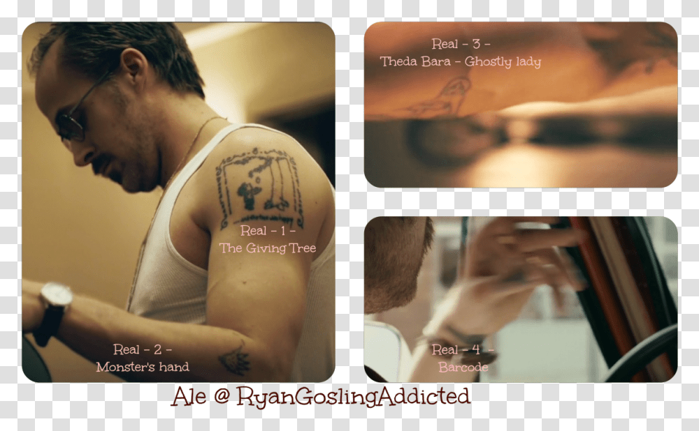 In His Movies Ryan Always Have Temporary Tattoos, Skin, Person, Human, Arm Transparent Png