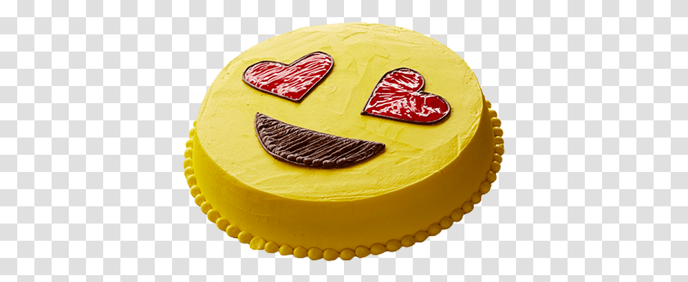 In Love Emoji Ice Cream Cake Carvel Shop Ricky Maldonado Ceramics For Sale, Birthday Cake, Dessert, Food, Sweets Transparent Png