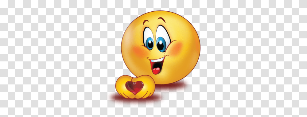 In Love With Red Glossy Heart Emoji Happy, Food, Plant, Fruit, Sweets Transparent Png