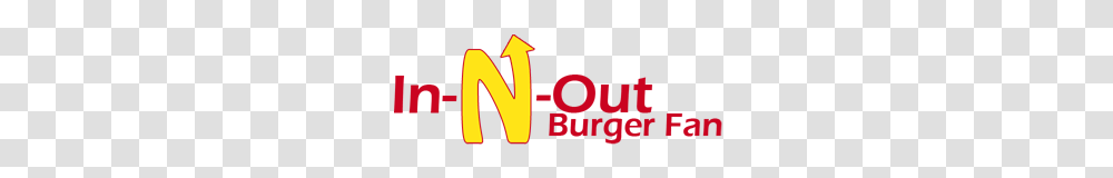 In N Out Burger Fan, Logo, Trademark Transparent Png