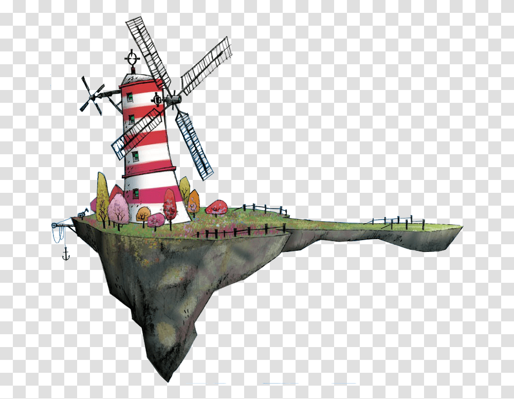 In Power We Entrust The Love Advocated - Feel Good Inc Floating Island, Architecture, Building, Tower, Lighthouse Transparent Png