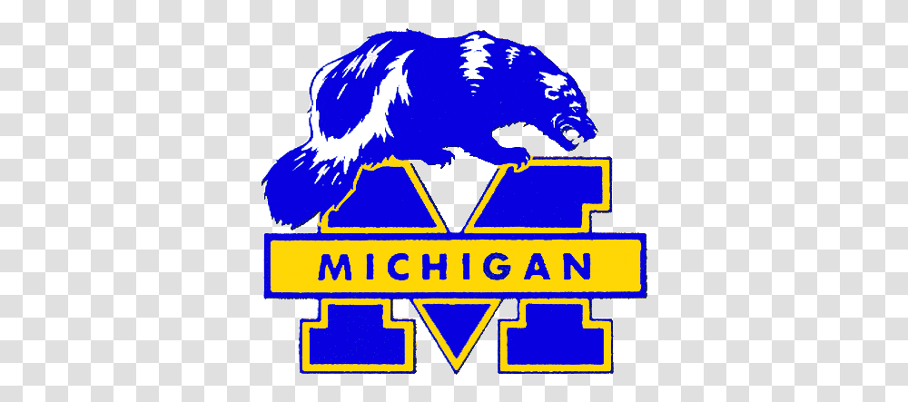 In Praise Of Tame Mascots Wolverine University Of Michigan Logo, Symbol, Trademark, Animal, Poster Transparent Png