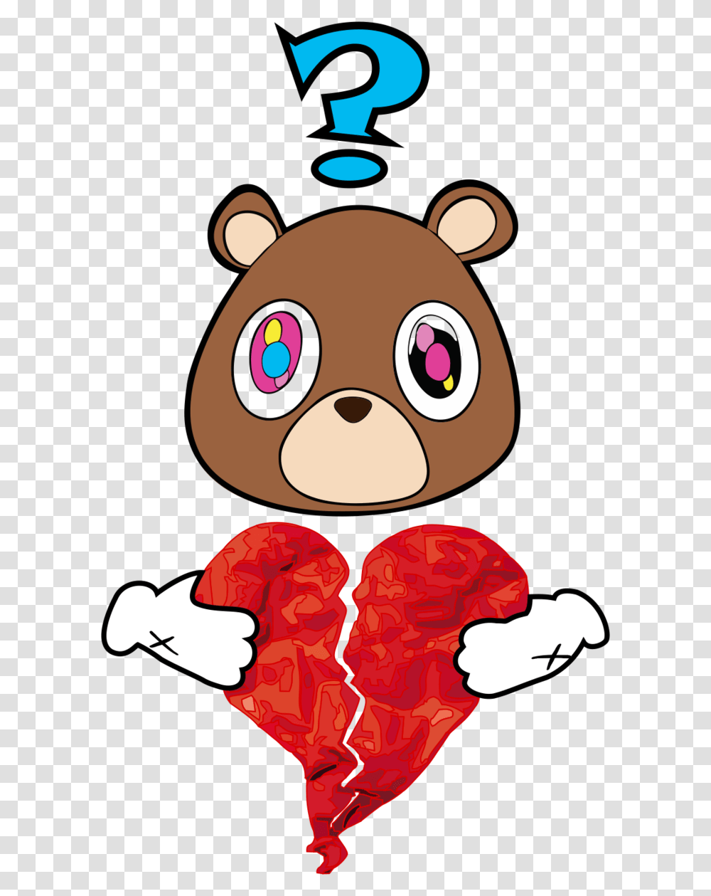 In Search Of Mr West Kanye West Bear Logo, Label Transparent Png