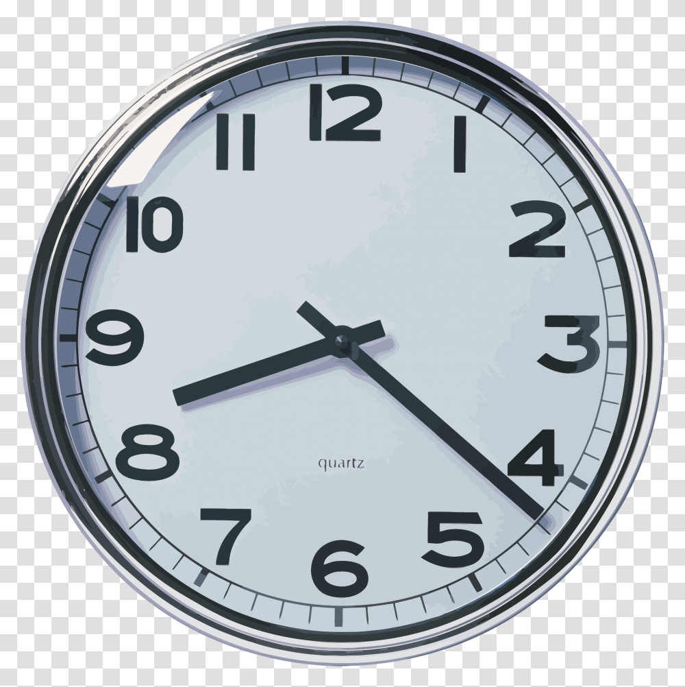 In Stainless Steel Wall Clock, Analog Clock, Clock Tower, Architecture, Building Transparent Png