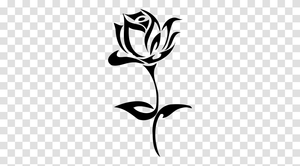 In Stencils Tattoos Rose Tattoos, Floral Design, Pattern Transparent Png