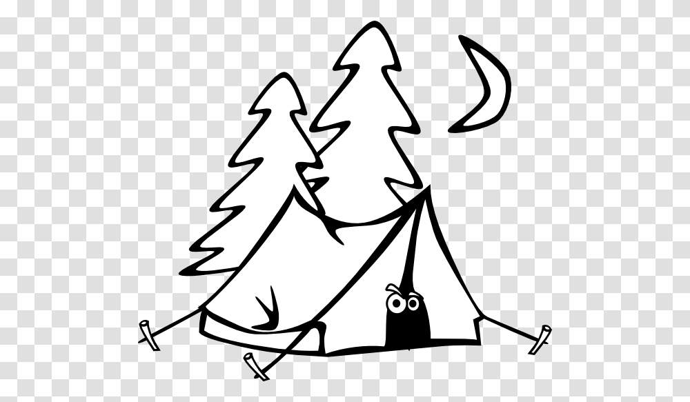 In Tents Clip Art, Tree, Plant, Bow, Stencil Transparent Png