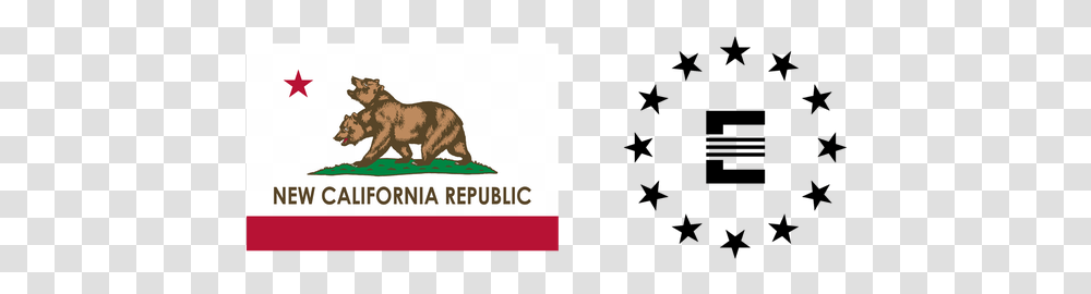 In The Fallout Universe Did Ncr New California Republic, Wildlife, Animal, Mammal, Symbol Transparent Png
