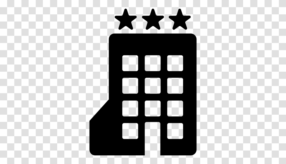 In The Hotel Icon, Star Symbol, Number Transparent Png