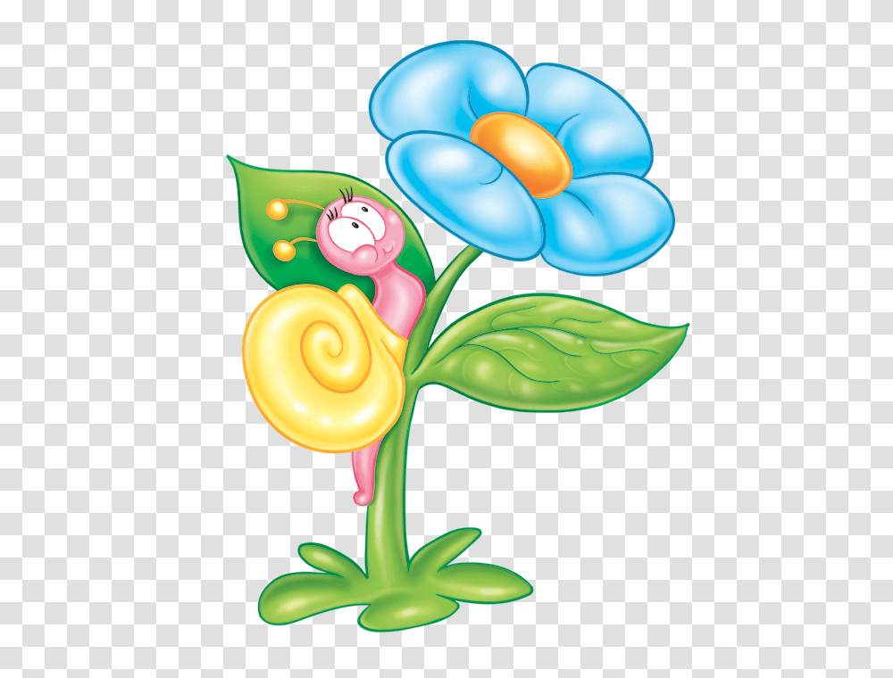 In The Meadow Wallstickers For Children Snail Sticker, Plant, Pattern Transparent Png