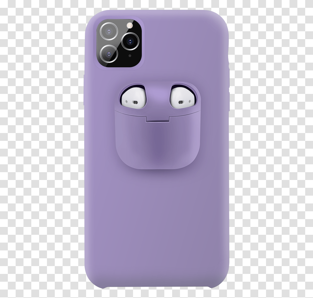 In1 Airpods Phone Case Light Purple Light Purple Phone Case, Mouse, Hardware, Computer, Electronics Transparent Png