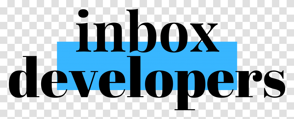 Inbox Developers Logo, Word, Text, Alphabet, Label Transparent Png