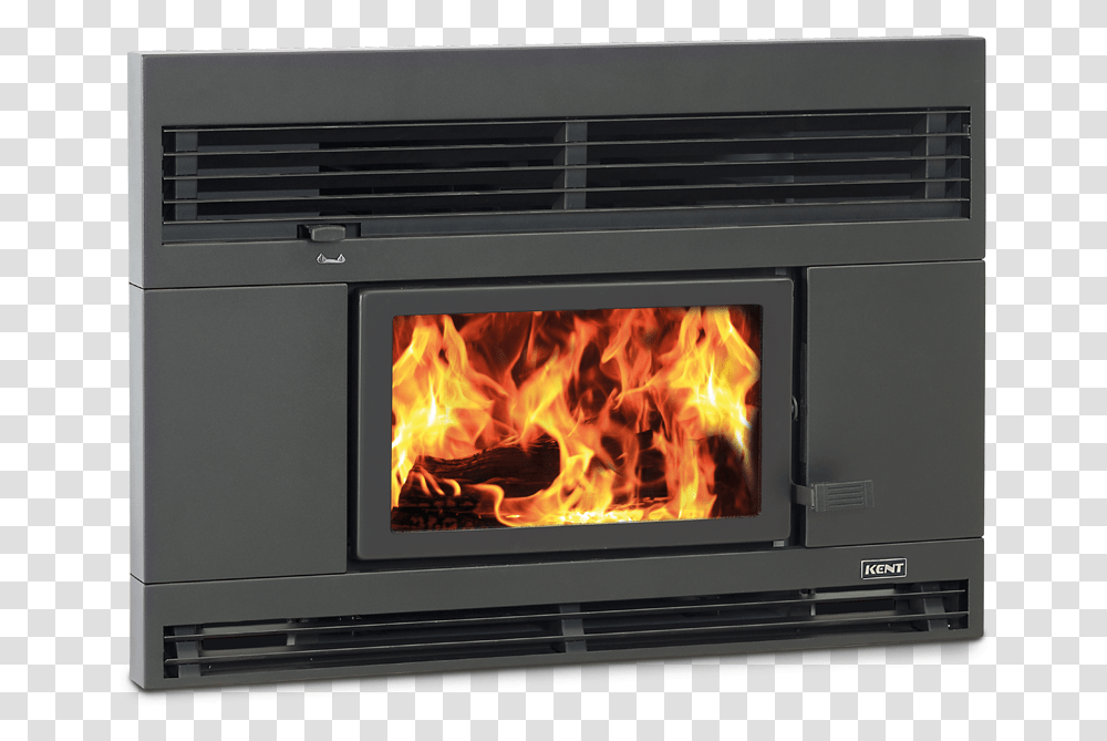 Inbuilt Clean Air Fireplace Nz Kent Wood Burner Nz, Indoors, Hearth, Microwave, Oven Transparent Png