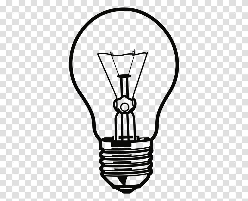Incandescent Light Bulb Lamp White Electric Light, Lightbulb Transparent Png