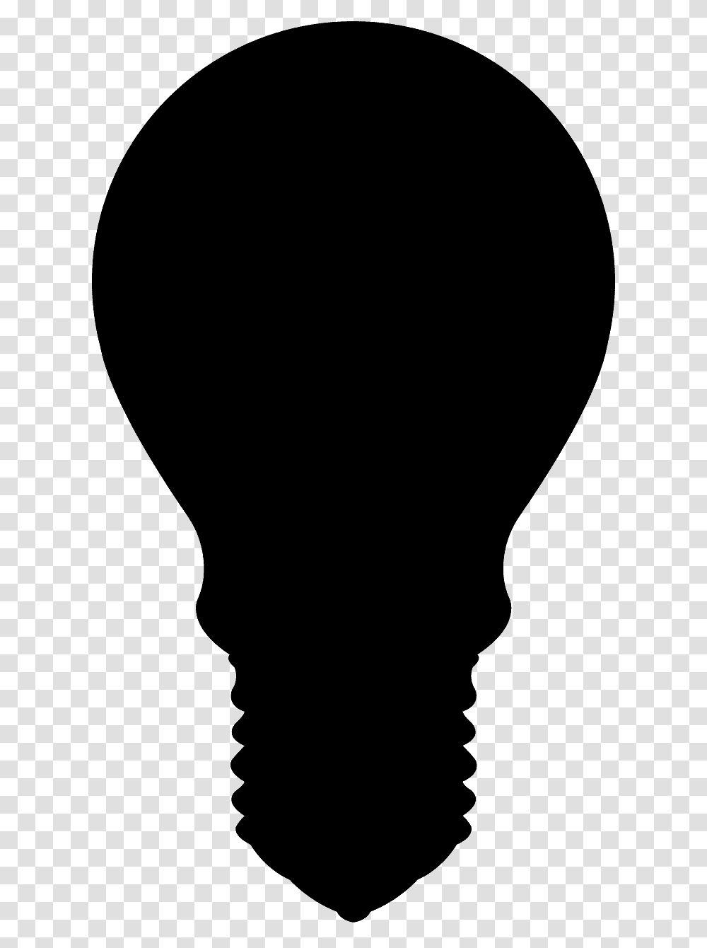 Incandescent Light Bulb, Lightbulb, Silhouette, Person, Human Transparent Png