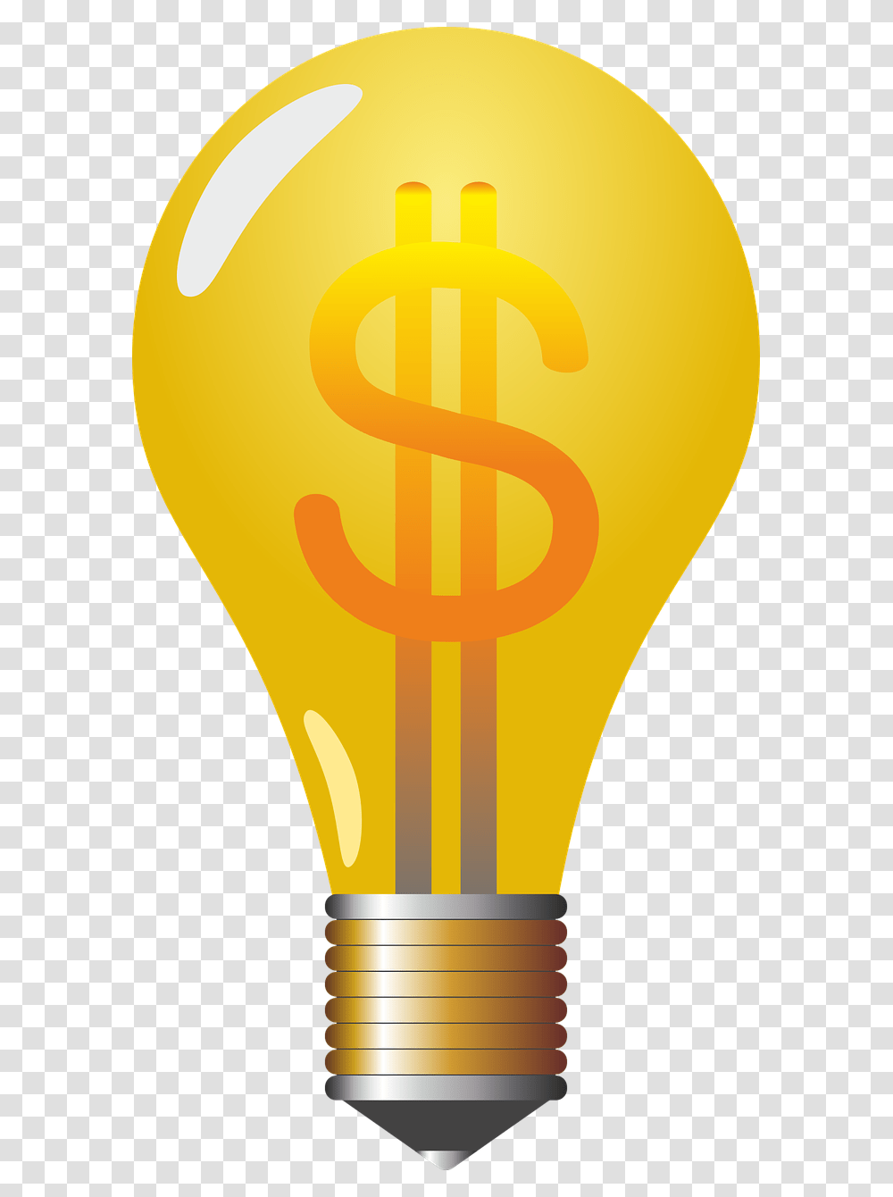 Incandescent Light Bulb, Lightbulb Transparent Png