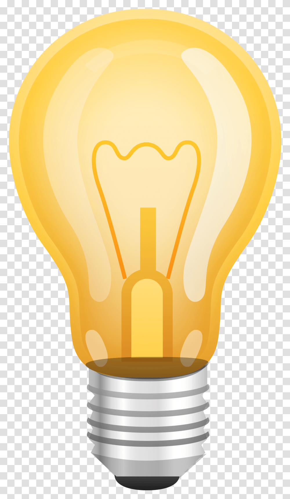 Incandescent Light Bulb, Lightbulb Transparent Png