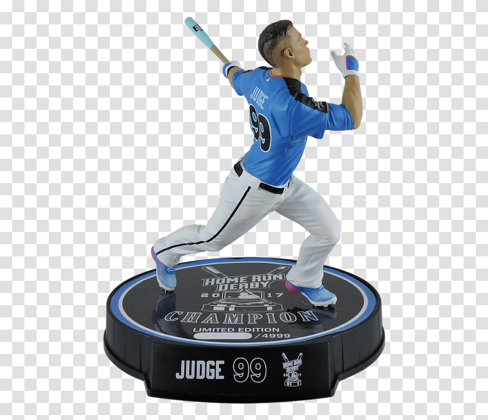 Inch Baseball Figures Aaron Judge Figurine Home Run Derby, Person, People, Athlete, Sport Transparent Png