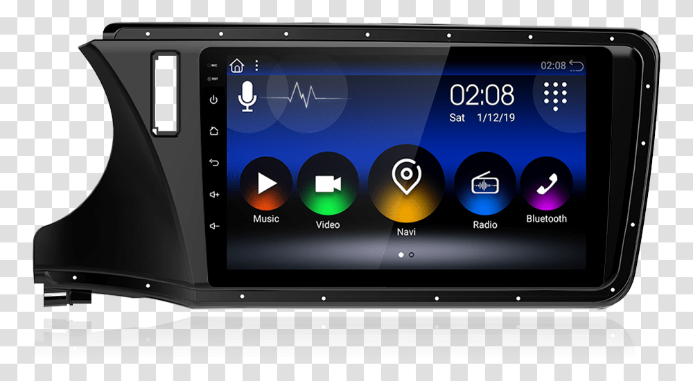 Inch Black Ray Car Dvd Player With Navigation Supports Electronics, Stereo, Screen, Monitor, Display Transparent Png