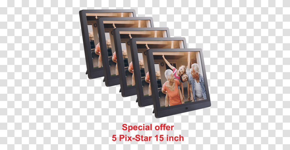 Inch Cloud Frame With Wi Star 15 Inch Wi Fi Cloud Digital, Person, Human, Crib, Furniture Transparent Png