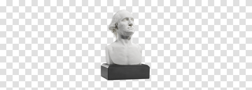 Inch George Washington Bust, Statue, Sculpture, Person Transparent Png
