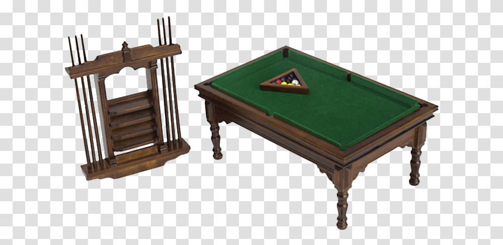 Inch Scale Miniature Pool Table Billiard Table, Furniture, Room, Indoors, Billiard Room Transparent Png