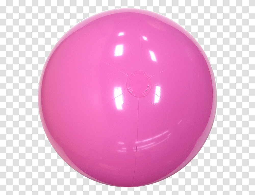 Inch Solid Pink Beach Balls Sphere, Balloon Transparent Png