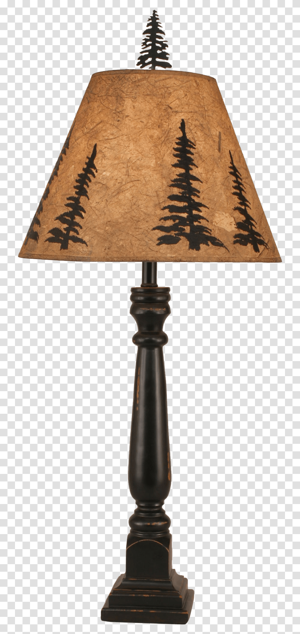 Inch Tall Rustic Buffet Lamp Lighting, Lampshade, Table Lamp Transparent Png