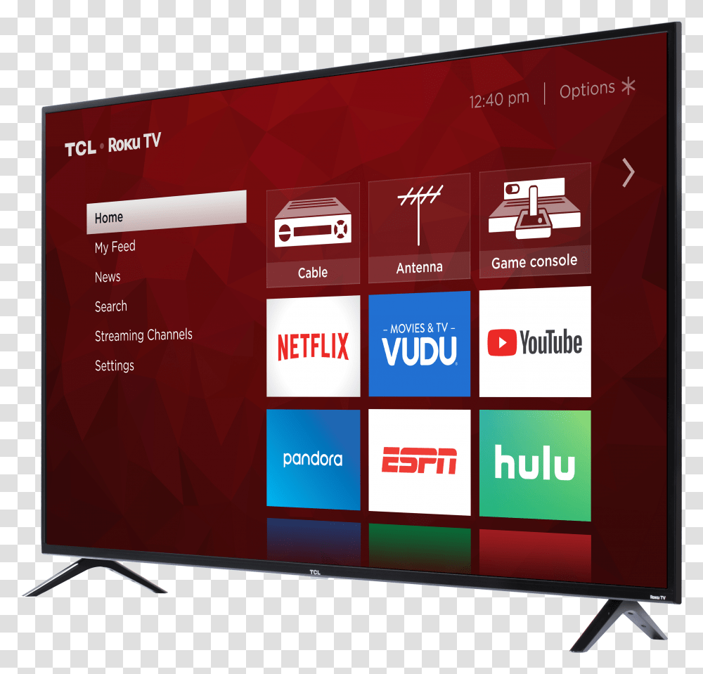 Inch Tcl Smart Tv, Monitor, Screen, Electronics, Display Transparent Png