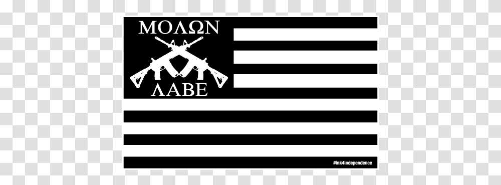 Inch X 5 Inch Molon Labe American Flag Sticker Horse, Number, Oars Transparent Png