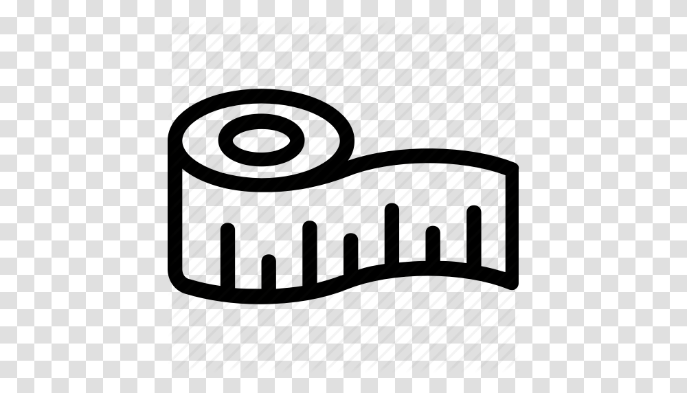 Inches Tape Measuring Measuring Tape Meter Scale Icon, Electronics, Rotor, Coil, Spiral Transparent Png