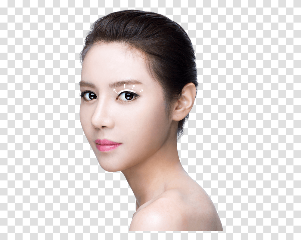 Incision Double Eyelids Eyelid Model, Face, Person, Head, Skin Transparent Png