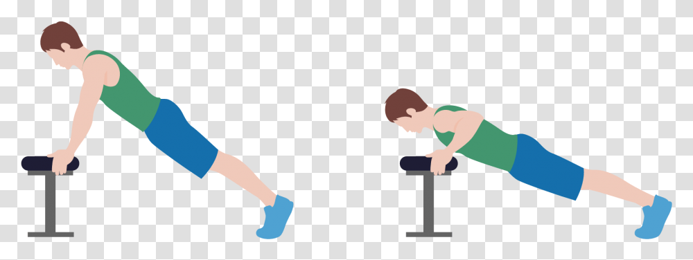 Incline Push Up Clipart Push Up Clipart, Person, Human, Sport, People Transparent Png