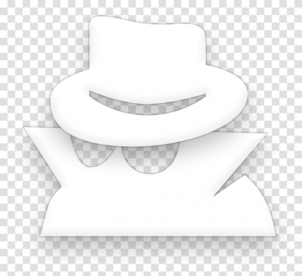 Incognito Mode Guy, Apparel, Lamp, Stencil Transparent Png