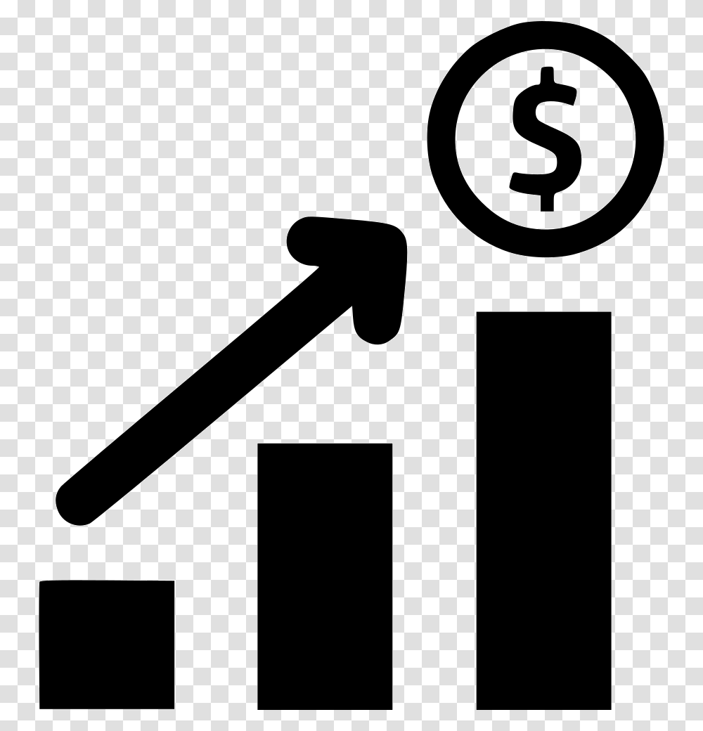 Income Sales Increase Profit Sales Icon, Number, Hammer Transparent Png