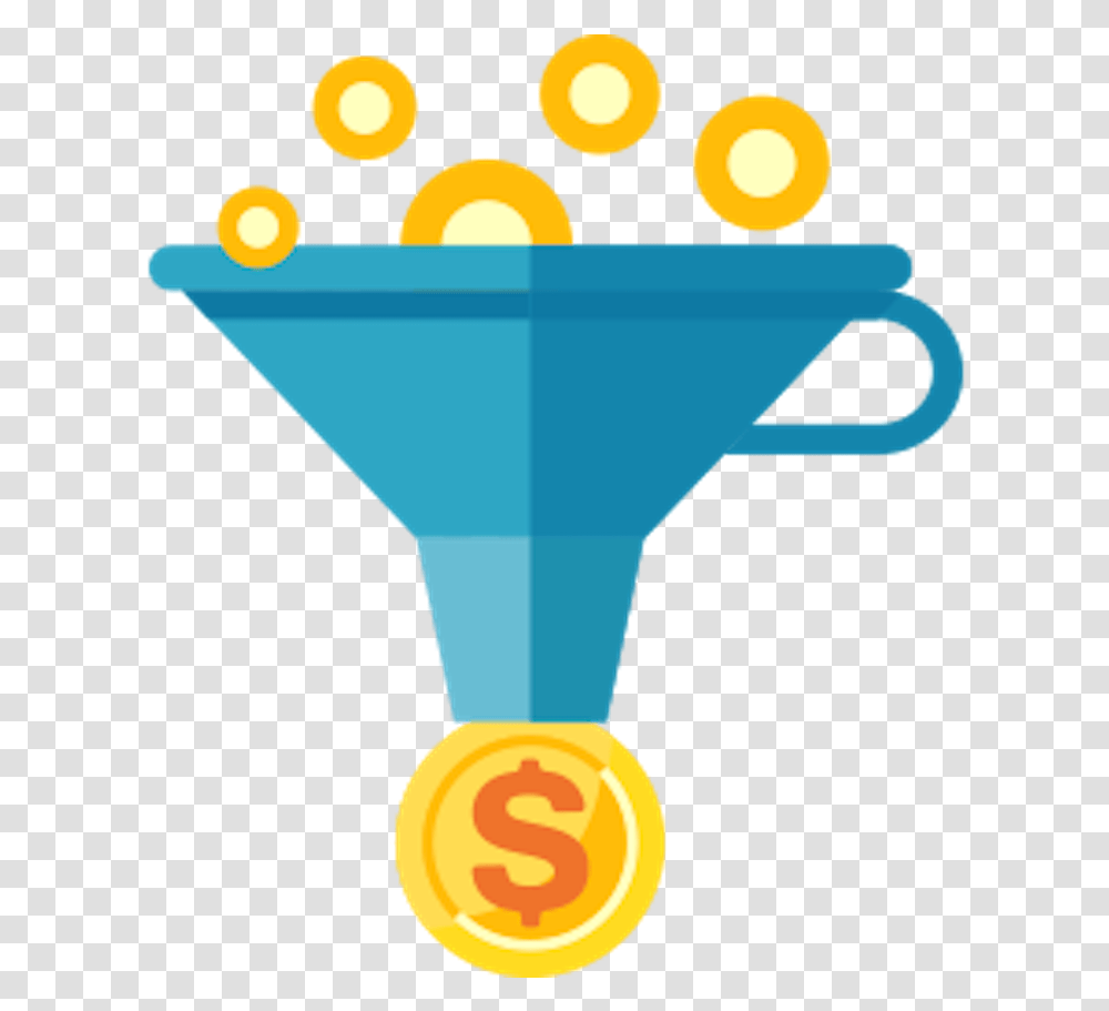 Increase Conversion Rates Conversion Funnel Icon, Light, Trophy, Can, Tin Transparent Png