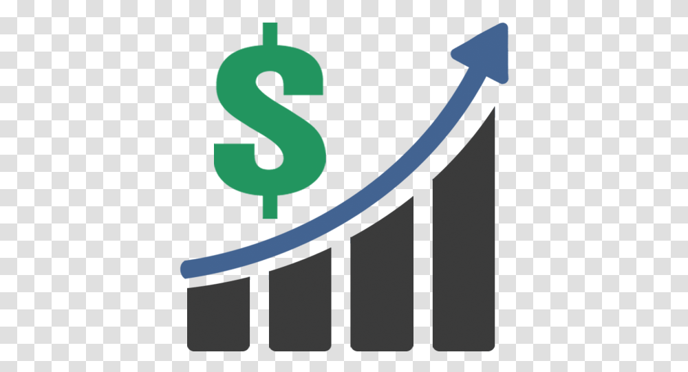 Increase Efficiency With Crm And Accounting Green Increase Sales Icon, Face, Handrail, Banister, Parade Transparent Png