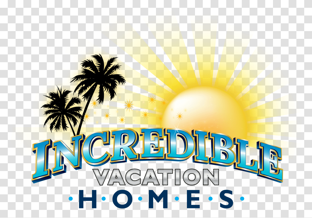 Incredible Vacation Homes Be Our Guest Manor In Orlando Two Coconut Tree, Advertisement, Poster, Flyer, Paper Transparent Png