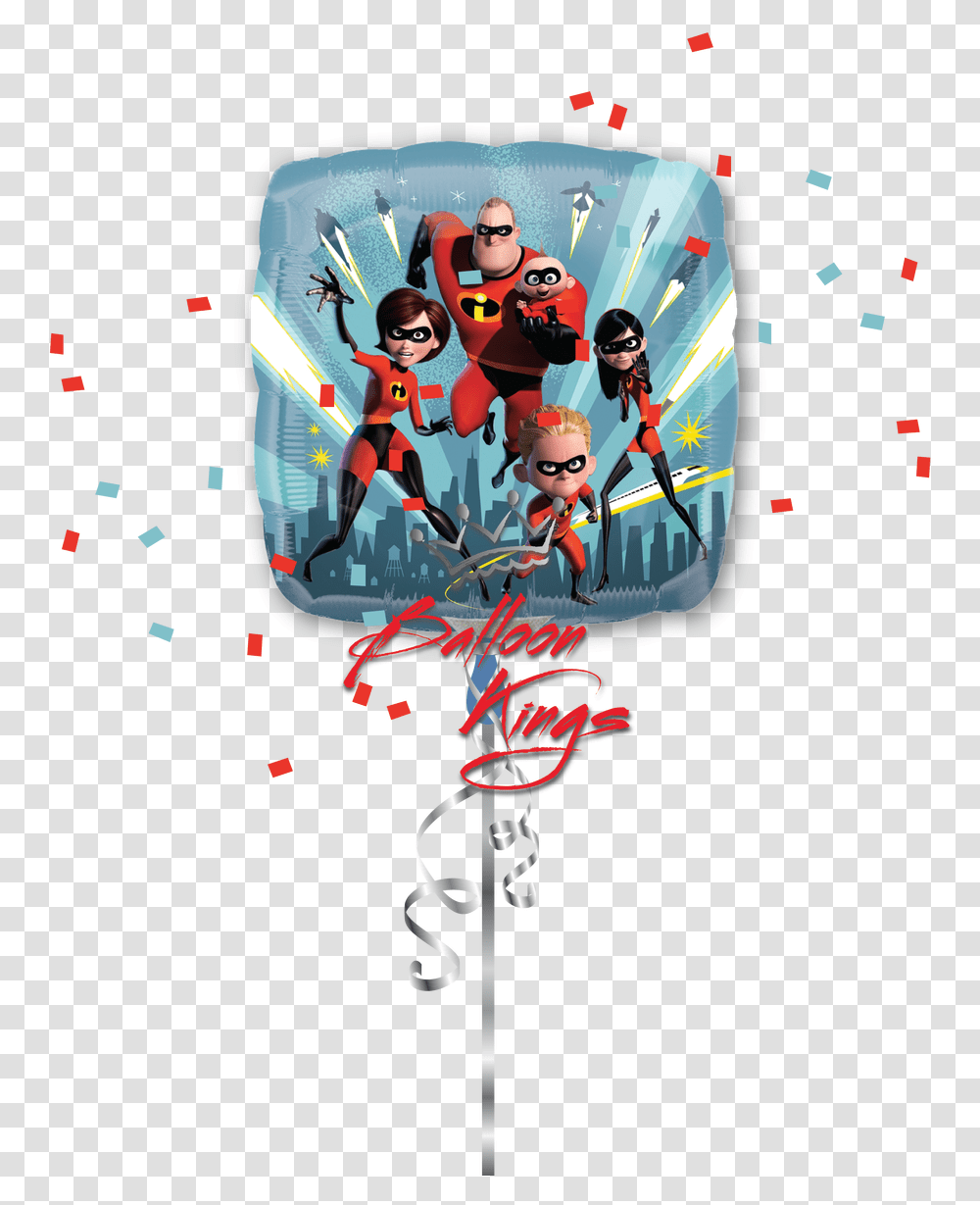 Incredibles 2 Balloons Incredibles 2 Foil Balloon, Person, People, Performer, Astronaut Transparent Png