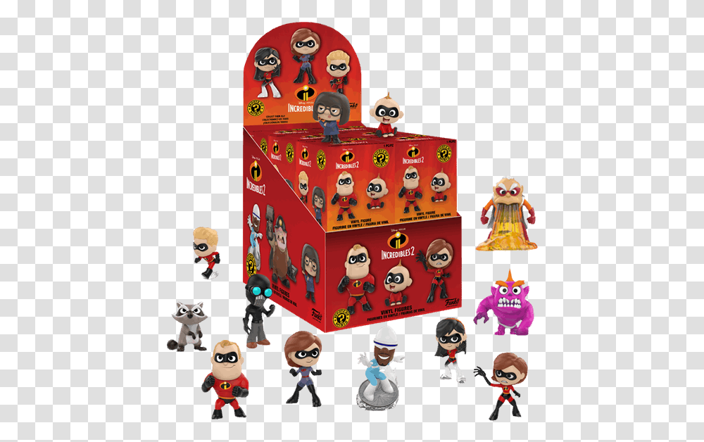 Incredibles 2 Blind Boxes, Super Mario, Doll, Toy Transparent Png