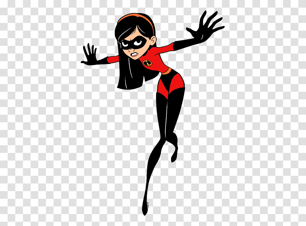 Incredibles 2 Clip Art Violet Parr Incredibles, Costume, Person, Ninja, Silhouette Transparent Png