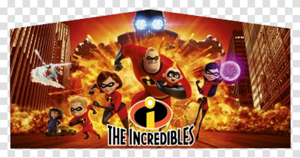 Incredibles 2 Hd, Person, Advertisement, Poster, Leisure Activities Transparent Png