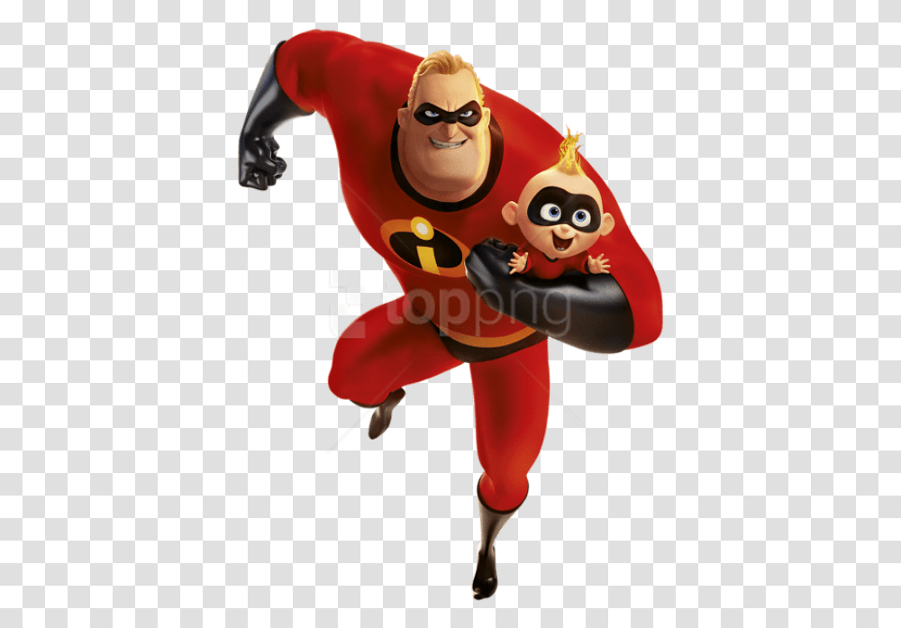 Incredibles Free Images Toppng Mr Incredible And Jack Jack, Person, Sunglasses, Ninja, Sport Transparent Png