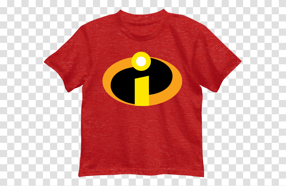 Incredibles Logo, Apparel, T-Shirt Transparent Png
