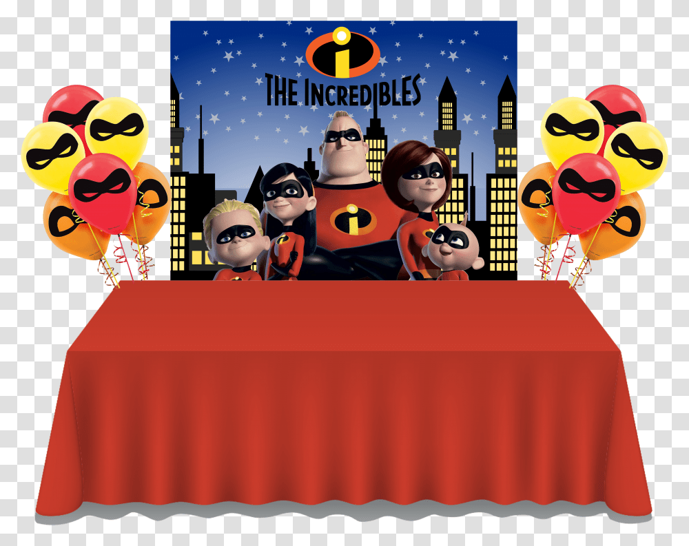 Incredibles Party Transparent Png