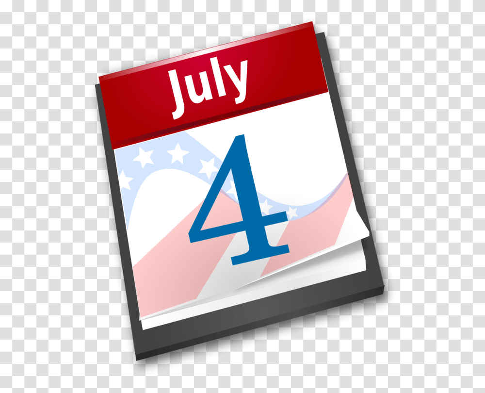 Independence Day Calendar Happy Fourth Of July United States, Paper, Label Transparent Png