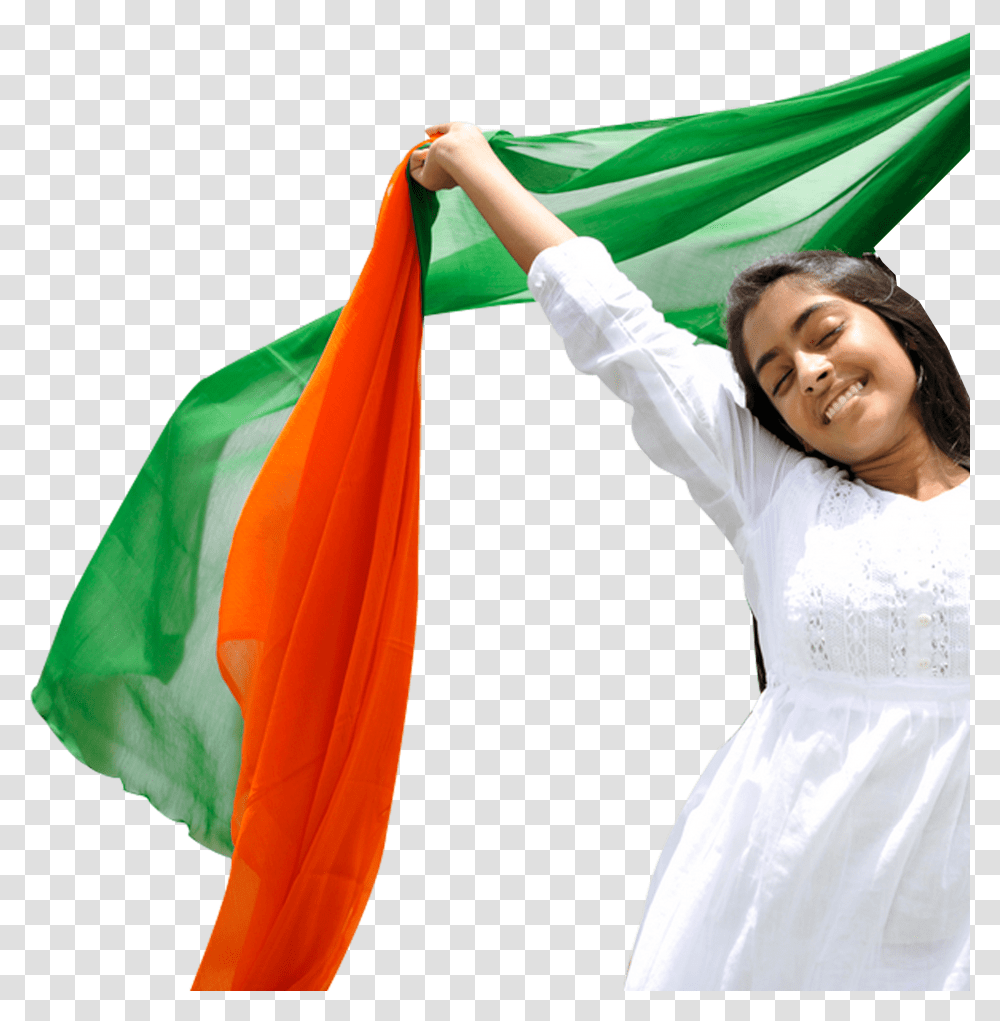 Independence Day Indian Girls, Person, Furniture, Sleeve Transparent Png