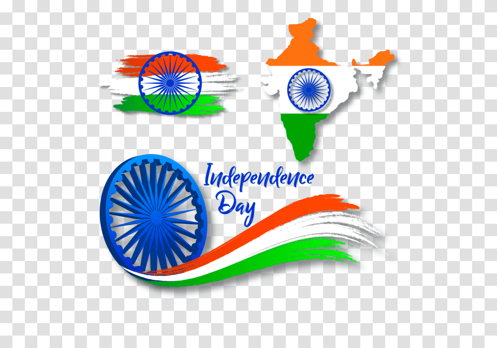 Independence Day Of India India Flag Indian And Vector, Logo Transparent Png