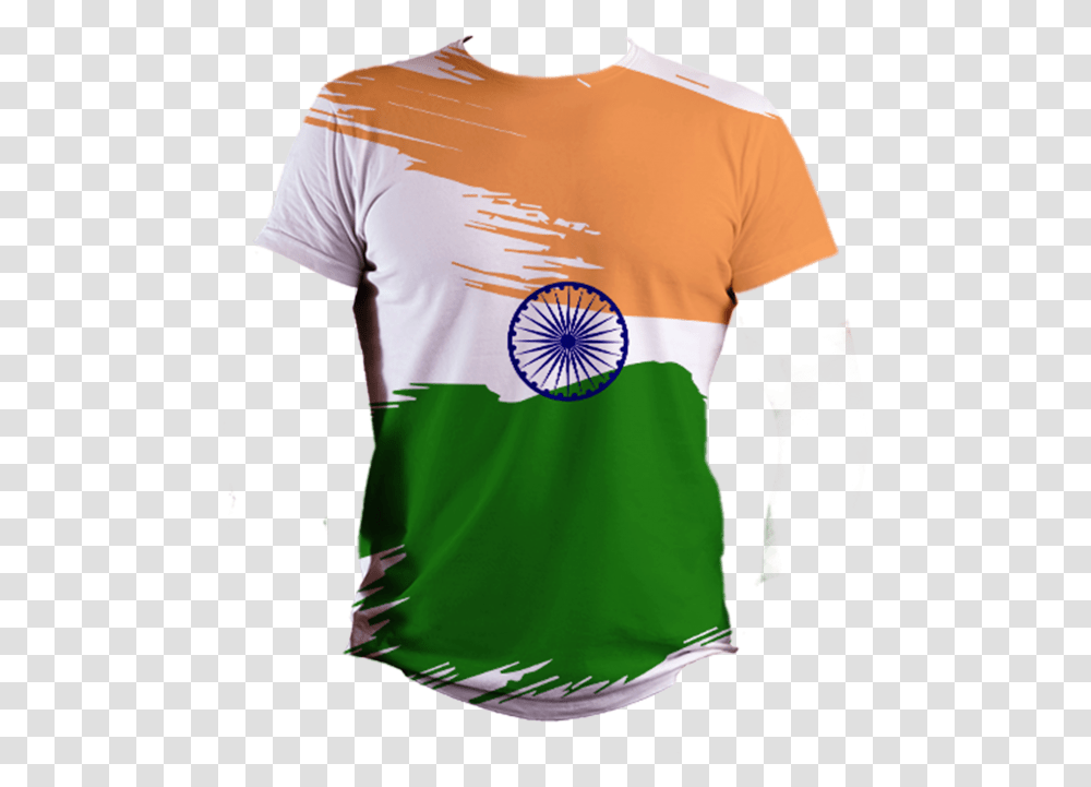 Independence Day T Shirt Image Free Download Searchpng Tiranga Hd Download, Apparel, Sleeve, T-Shirt Transparent Png