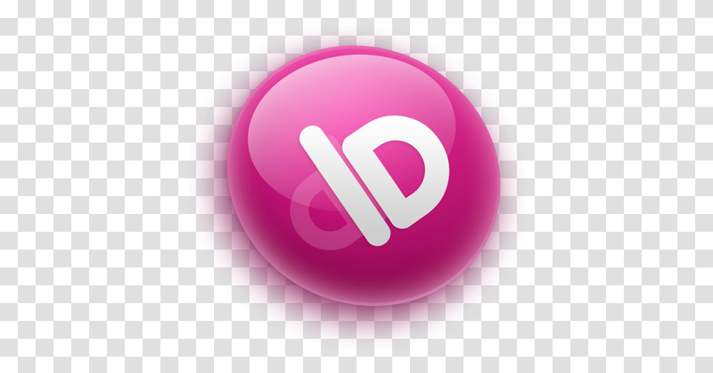 Indesign Cs3 Icon Adobe Indesign, Sphere, Purple, Text, Ball Transparent Png